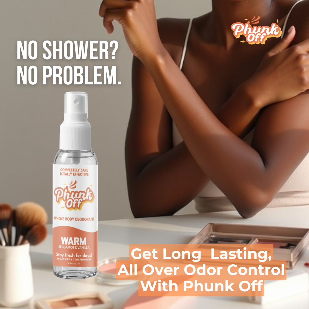 Phunk Off Whole Body Deodorant Spray - Warm/ Bergamot & Vanilla