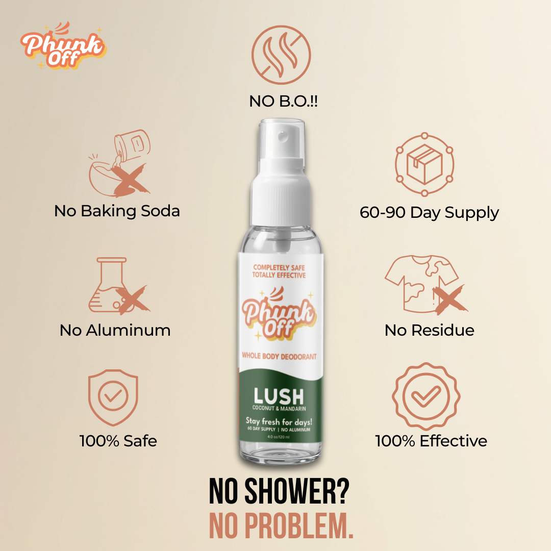 Phunk Off Whole Body Deodorant Spray - Lush/ Coconut & Mandarin