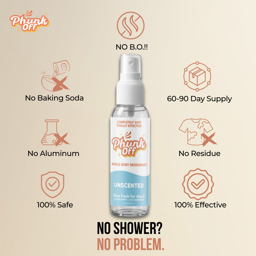 Phunk Off Whole Body Deodorant Spray - Unscented