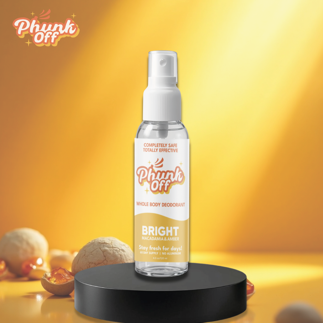 Phunk Off Whole Body Deodorant Spray - Bright/ Macadamia & Amber