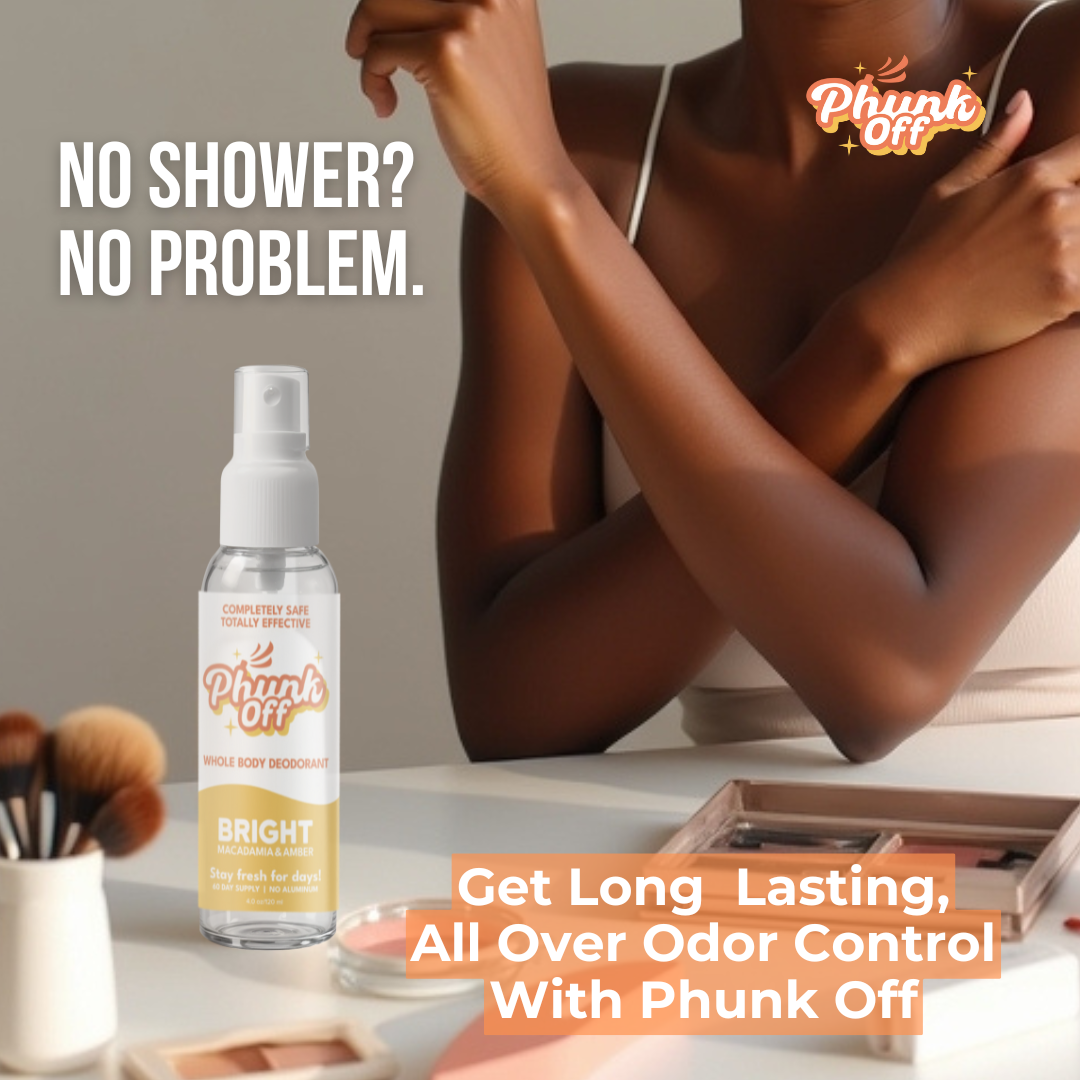Phunk Off Whole Body Deodorant Spray - Bright/ Macadamia & Amber