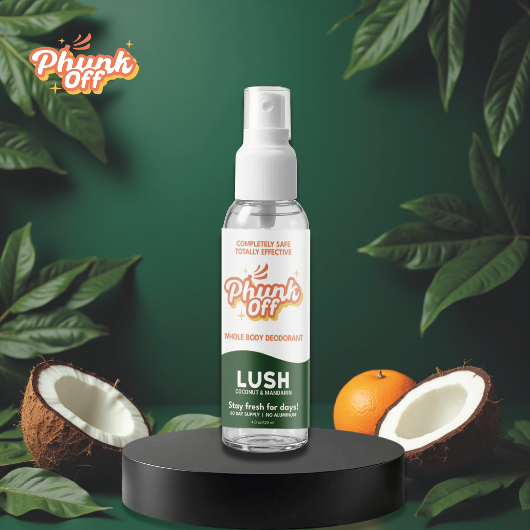 Phunk Off Whole Body Deodorant Spray - Lush/ Coconut & Mandarin