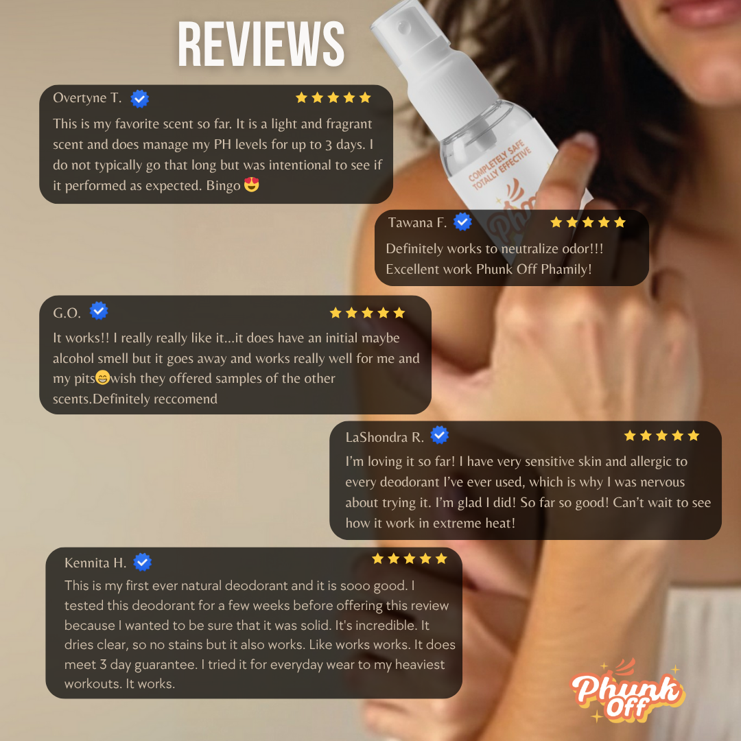 Phunk Off Whole Body Deodorant Spray - Bright/ Macadamia & Amber