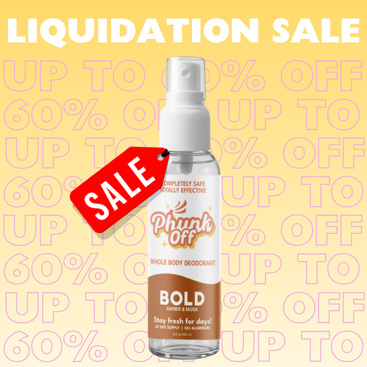 Phunk Off Whole Body Deodorant Spray - Bold/ Amber & Musk