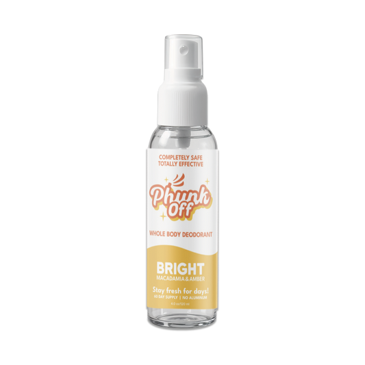 Phunk Off Whole Body Deodorant Spray - Bright/ Macadamia & Amber