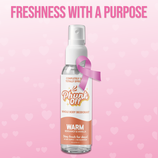 Phunk Off Whole Body Deodorant Spray - Warm/ Bergamot & Vanilla